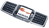 NOKIA E70 geöffnet